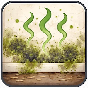 bodrum katta küf ve nem kokusu